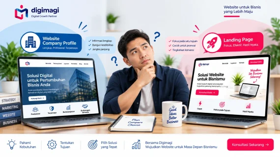 Website Company Profile atau Landing Page: Mana yang Tepat untuk Bisnismu?